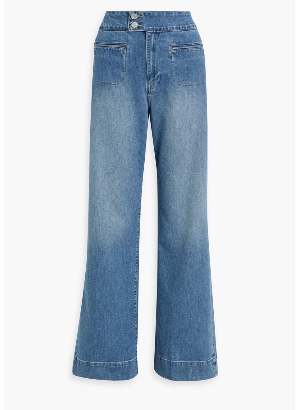 Frame // Le Hardy High Waist Wide Leg Jeans